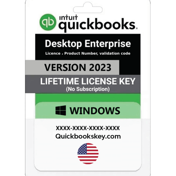 Quickbooks Desktop Enterprise Platinum 2023 With Advanced Inventory 3 Users | Us Version |